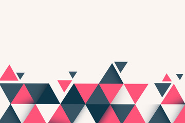 Wall Mural - geometrical abstract background