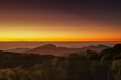 © Yuttana Joe - sunrise at Doi Inthanon National Park, mountain view morning of Doi Hua Suea top mountain around with soft fog with red sky background, Kew Mae Pan View Point, Chiang Mai, Thailand.