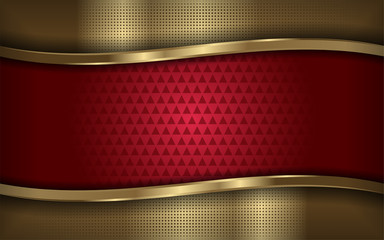 elegant red and gold modern background