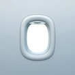 © ptasha - Empty aircraft porthole, airplane window