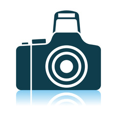 Canvas Print - Photo Camera Icon