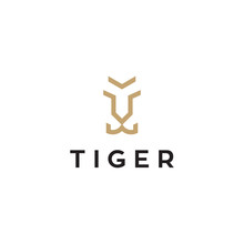 Simple Tiger Logo Design