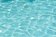 Blue water and ripple wave in swimming pool