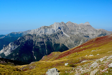 Sticker - montañas, paisajes, Pirineos, naturaleza, cimas.