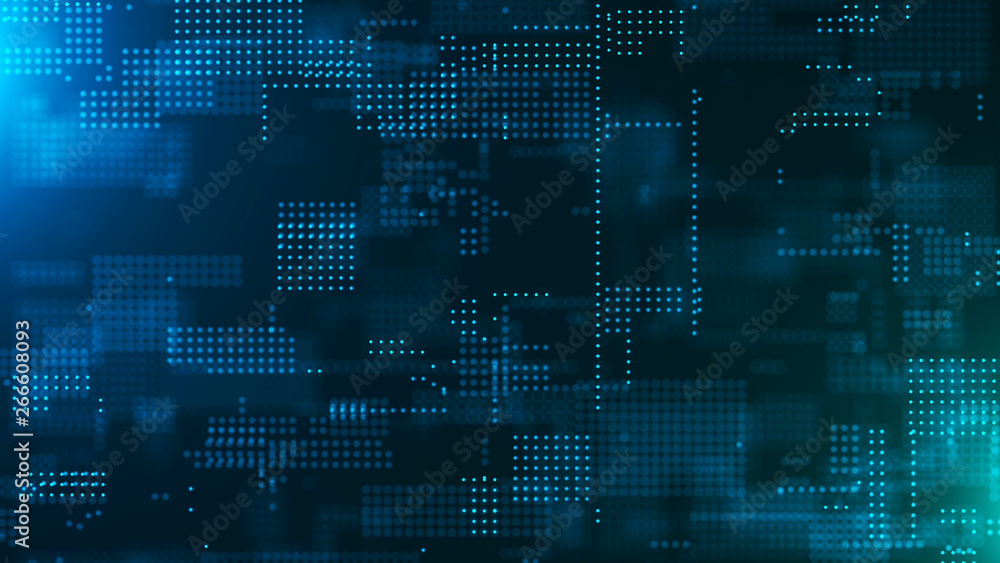 Abstract digital background. Science background. Technological ...