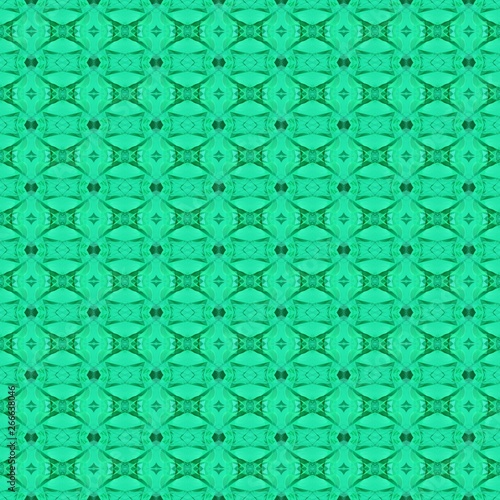 Illustration With Medium Spring Green Teal Green And Medium Sea