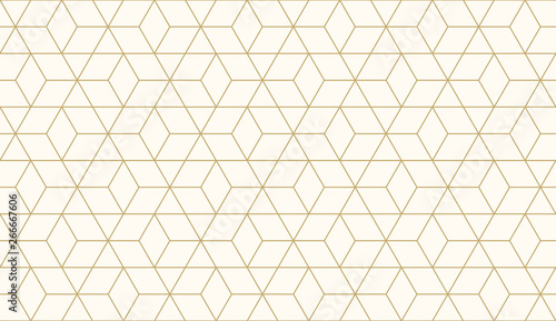 Background pattern seamless geometric abstract gold luxury color vector.