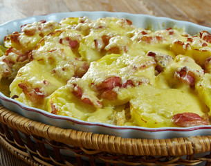 Poster - French  Chicken Tartiflette