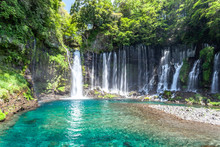 静岡県　白糸の滝