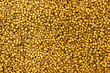 Pattern of yellow colored polymers 