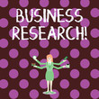 © Zofia - Word writing text Business Research. Business photo showcasing process of acquiring detailed information of the business Businesswoman with Four Arms Extending Sideways Holding Workers Needed Item