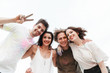 © Drobot Dean - Group of a cheerful young friends having fun at the beach