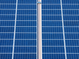 close-up solar panels photovoltaic, ecology technology 2