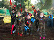 © JackF - Kids jumping after paintball match