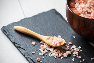 tasty pink himalayan salt