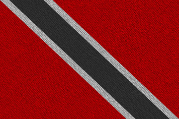 Wall Mural - Trinidad and Tobago fabric flag