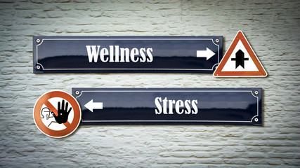 Poster - Schild 405 - Wellness