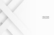 © lim_pix - Abstract. white line overlap background ,light and shadow .Vector.