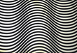 modern curved lines pattern. monochrome waves.black waves geometric seamless on white background.wallpaper for design and decoration