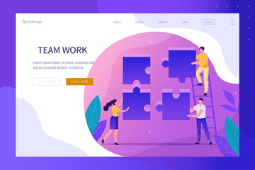 Wall Mural - teamwork