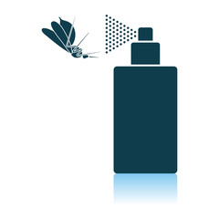 Sticker - Mosquito Spray Icon