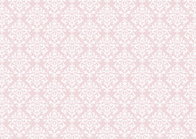 Ornamental  Pattern In The Style Of Baroque. Pink..