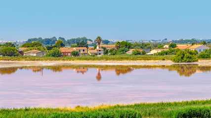 Poster - settlement near Aigues-Mortes