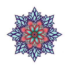 Abstract mandala design