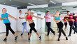 © JackF - men and ladies dancing aerobics at lesson