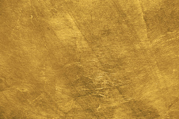 Abstract gold foil metallic texture. Luxury background