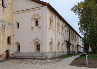 Wall Mural - Cells of monks in the Kirillo-Belozersky monastery, Russia