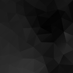 Wall Mural - black vector background geometrical modern design pattern