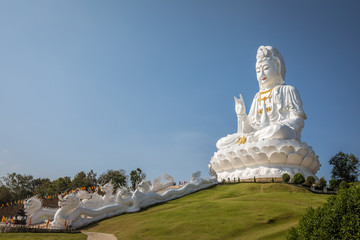 Wat Huay Pla Kung is a bauitiful temple in Chiang Rai Thailand