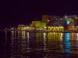 Fototapeta Mapy - Old town and port of Chania city - Crete, Greece