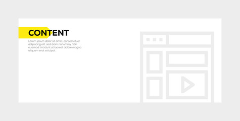 Wall Mural - web optimization banner concept