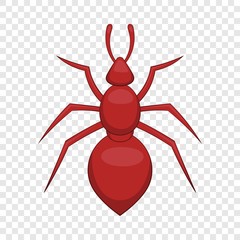 Wall Mural - Ant icon. Cartoon illustration of ant vector icon for web