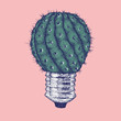 © Sandy Christ - A Cactus Light Bulb