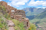 Fototapeta  - Scenery in  Pisac, Cusco
