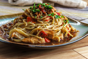 Wall Mural - Italian Chicken Margherita Pasta