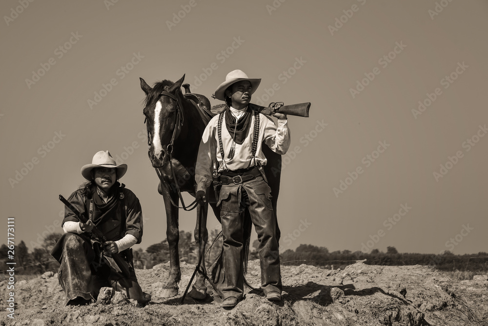 vintage cowboy outfit