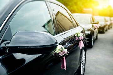 Wall Mural - wedding car