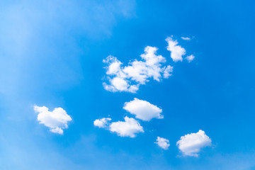 Wall Mural - blue sky background with clouds.