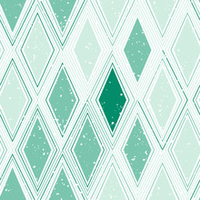  Diamond Rhombus Tiles Seamless Pattern, Pastel Colors Vector Geometric Background. Abstract Lines And Elements.