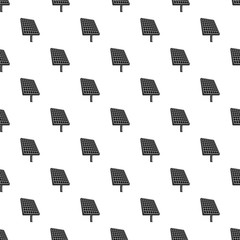 Sticker - Solar panel pattern seamless vector repeat geometric for any web design