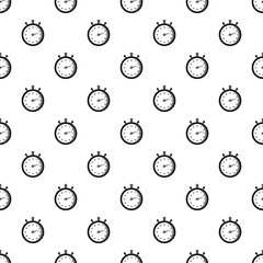 Poster - Stopwatch pattern seamless vector repeat geometric for any web design