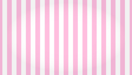 White And Pink Striped Background | Abstract Geometric Stripes Pattern Vector Illustration