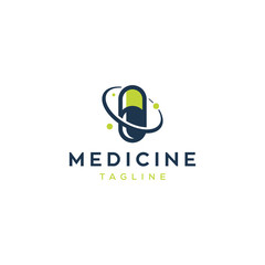 medicine vector logo design