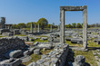 Ancient Entrance at archaeological site of Philippi, Eastern Macedonia and Thrace, Greece