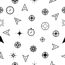 Compass Triangle Pattern Nautical Compass Seamless Pattern Free Stock Photo - Public Domain Pictures