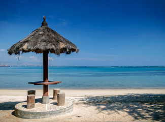 Wall Mural - areia branca tropical beach view near dili in east timor